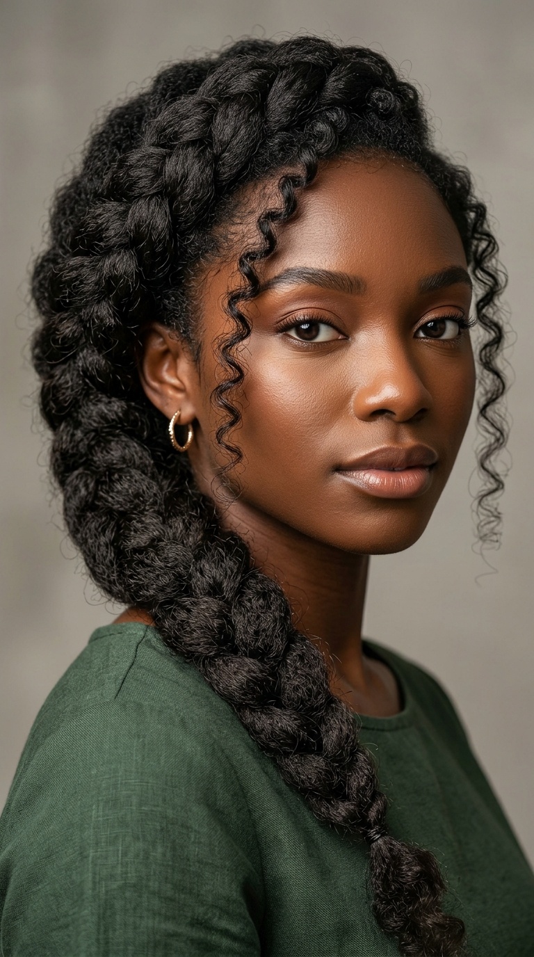 The Side-Swept Braid
