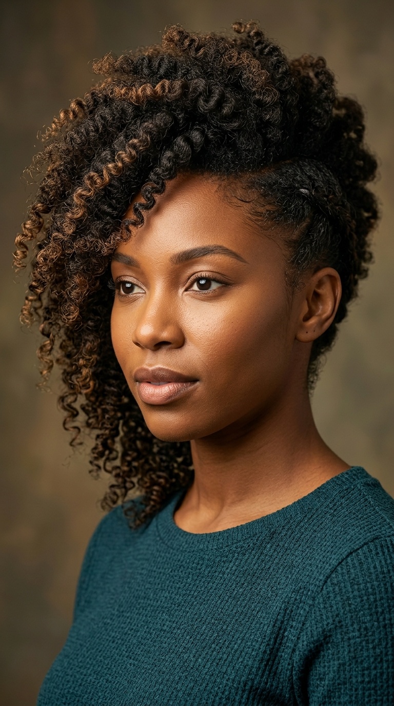 The Side-Swept Frohawk