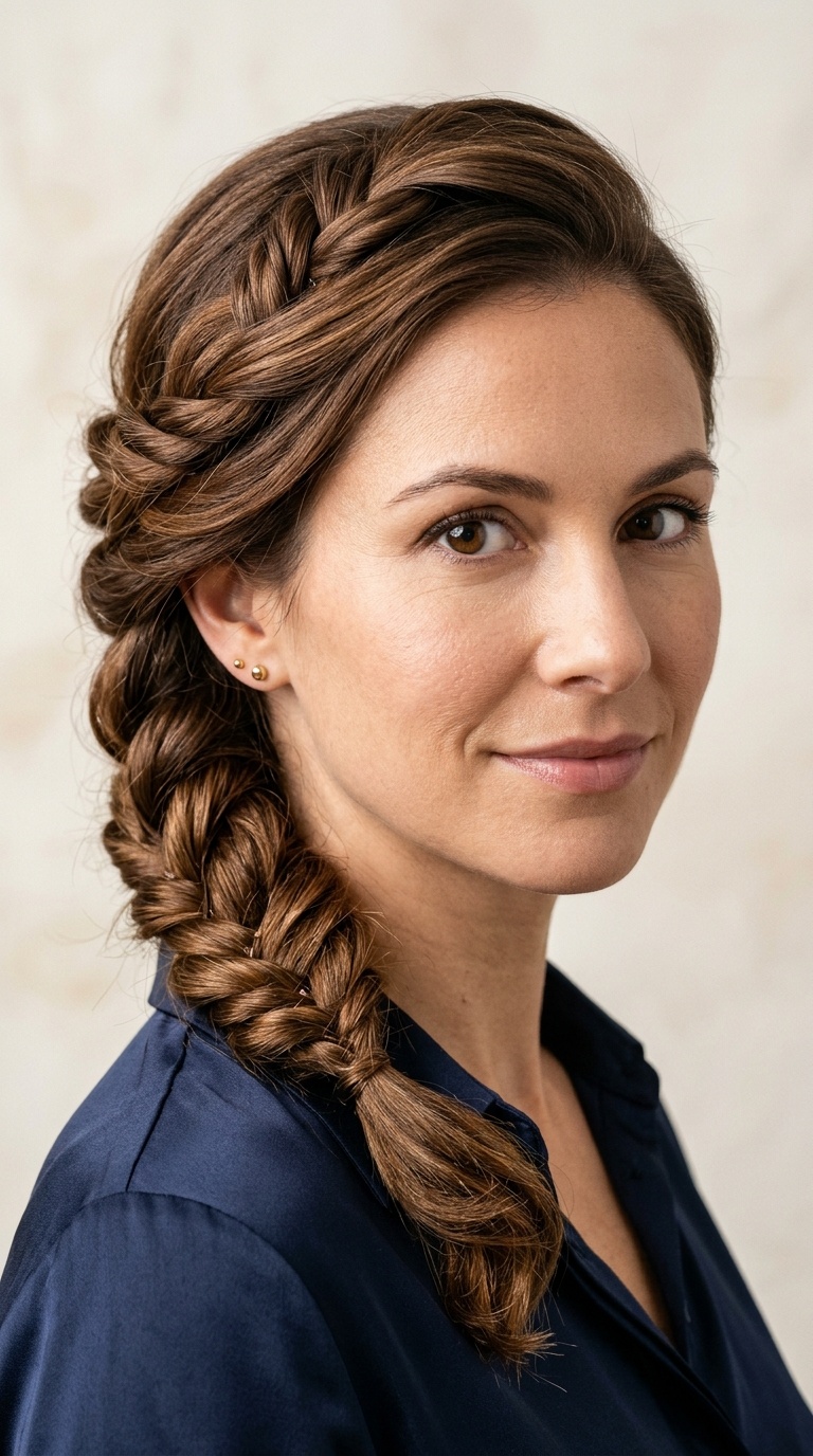 The Side-Swept Rope Twist