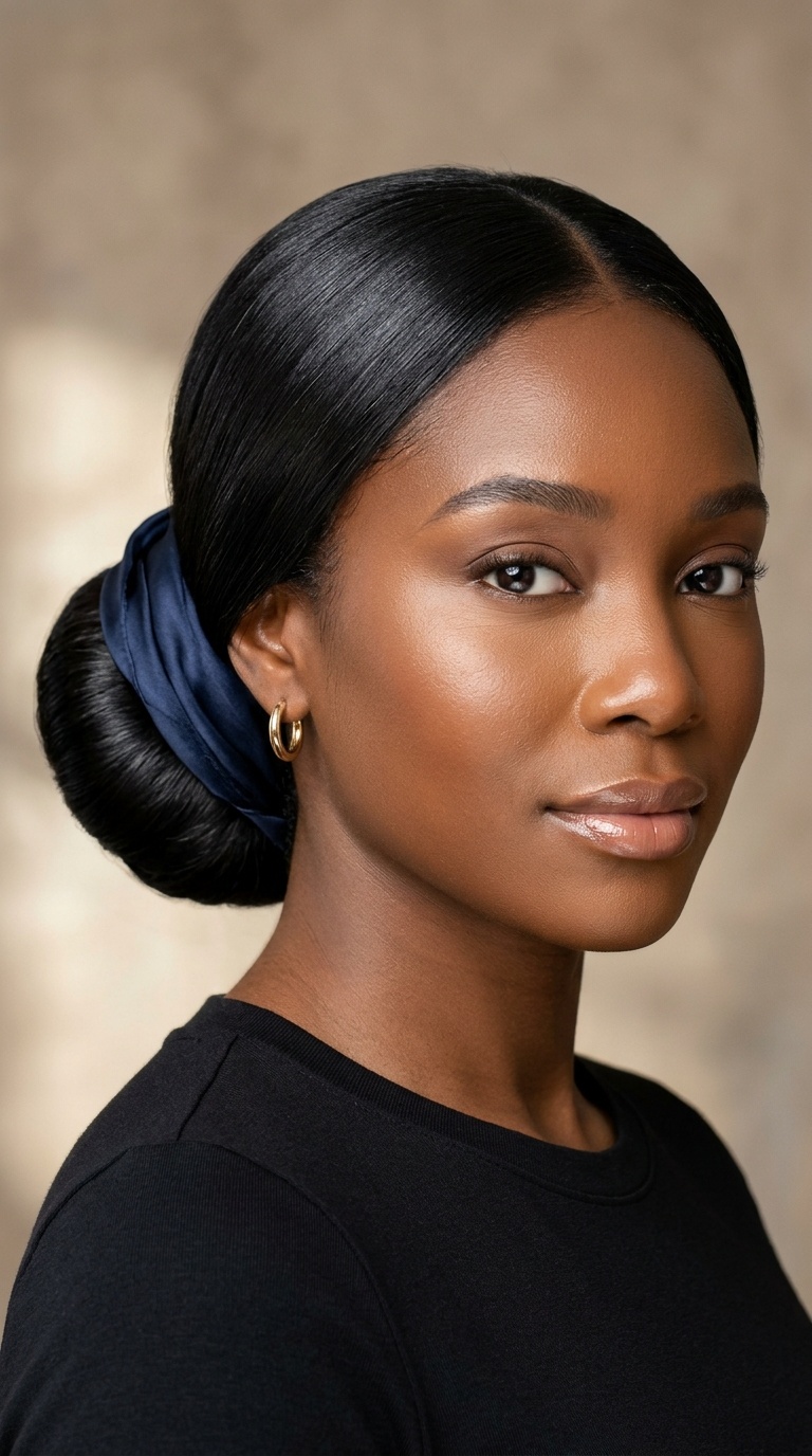 The Silk-Wrapped Bun