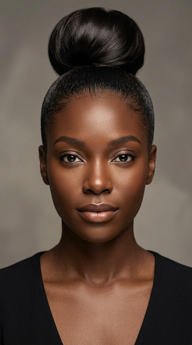 The Sleek High Bun