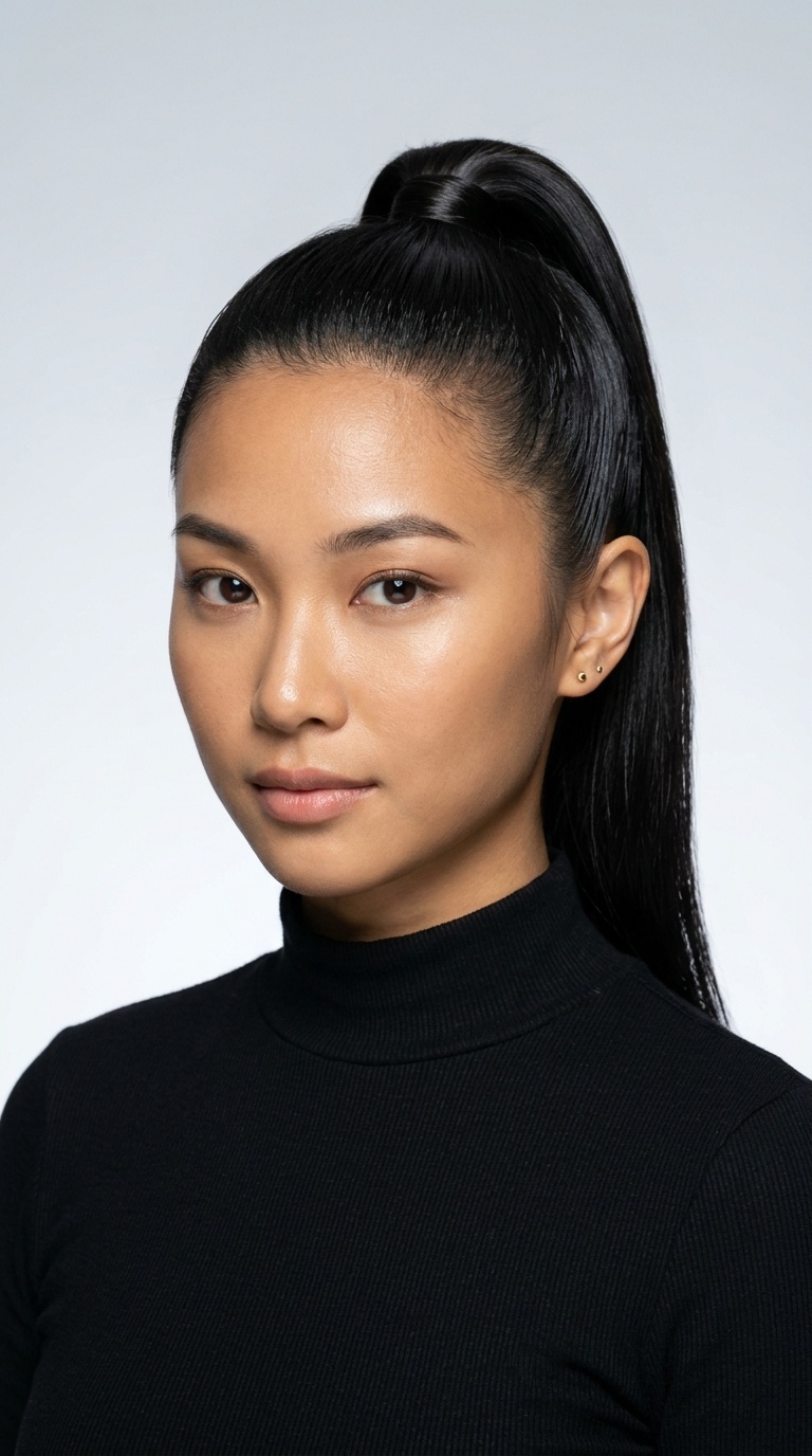 The Sleek High Pony