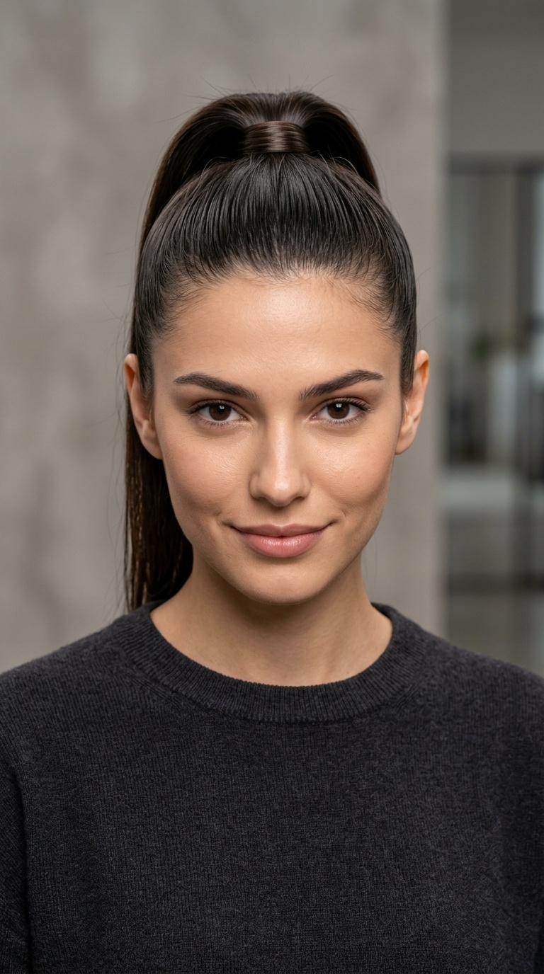 The Sleek High Ponytail