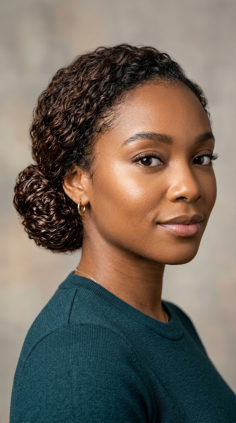 The Sleek Low Bun