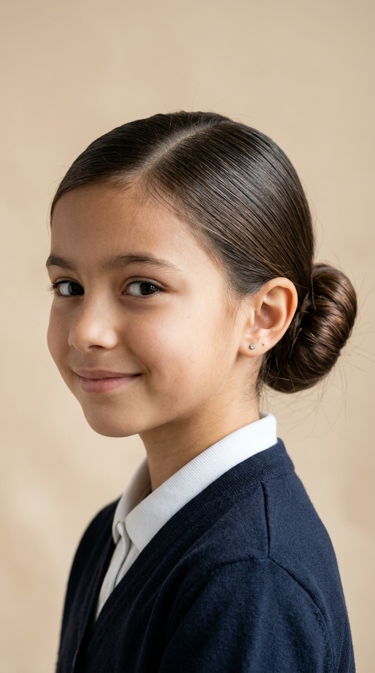 The Sleek Low Bun