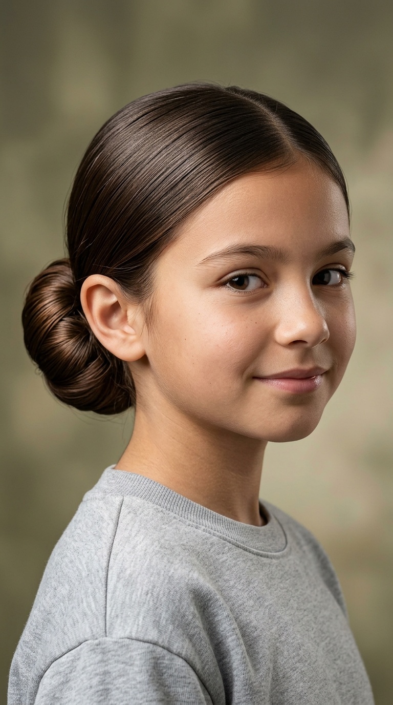 The Sleek Low Bun