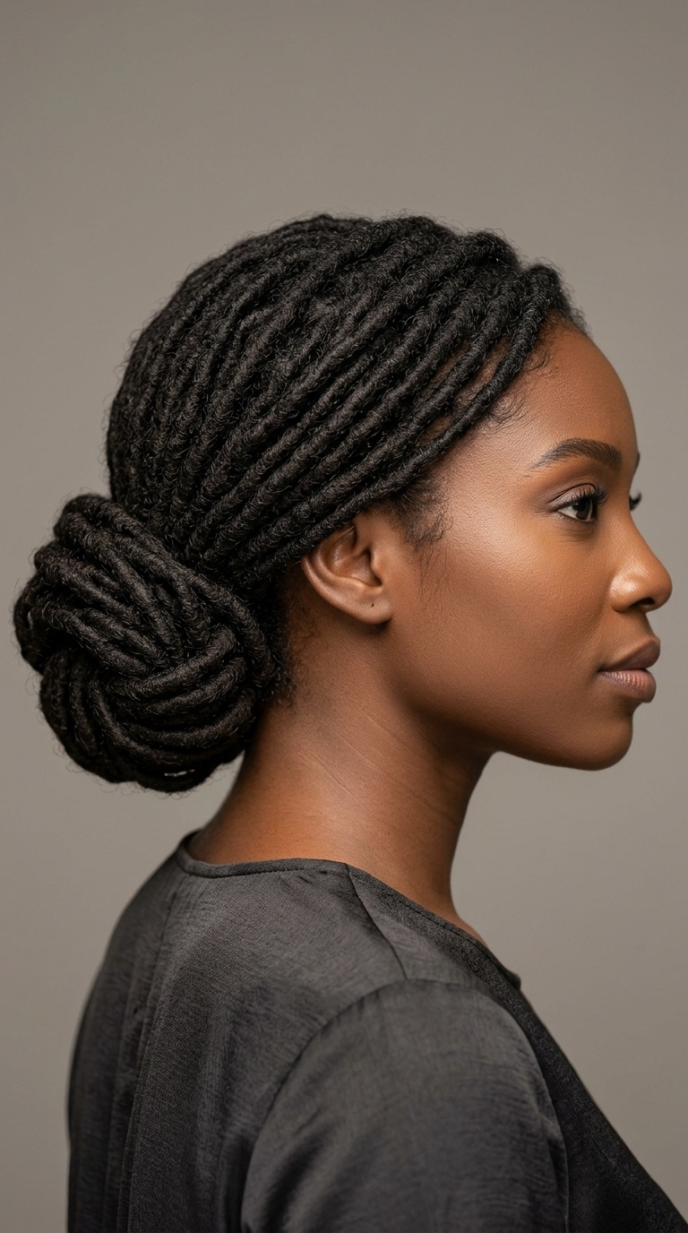 The Sleek Low Chignon Bun