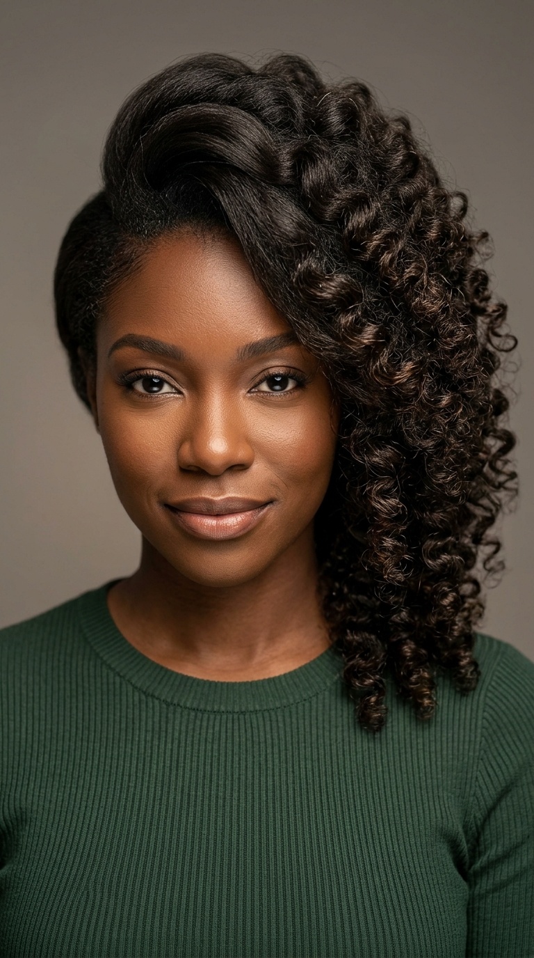 The Sleek Side-Swept Volume