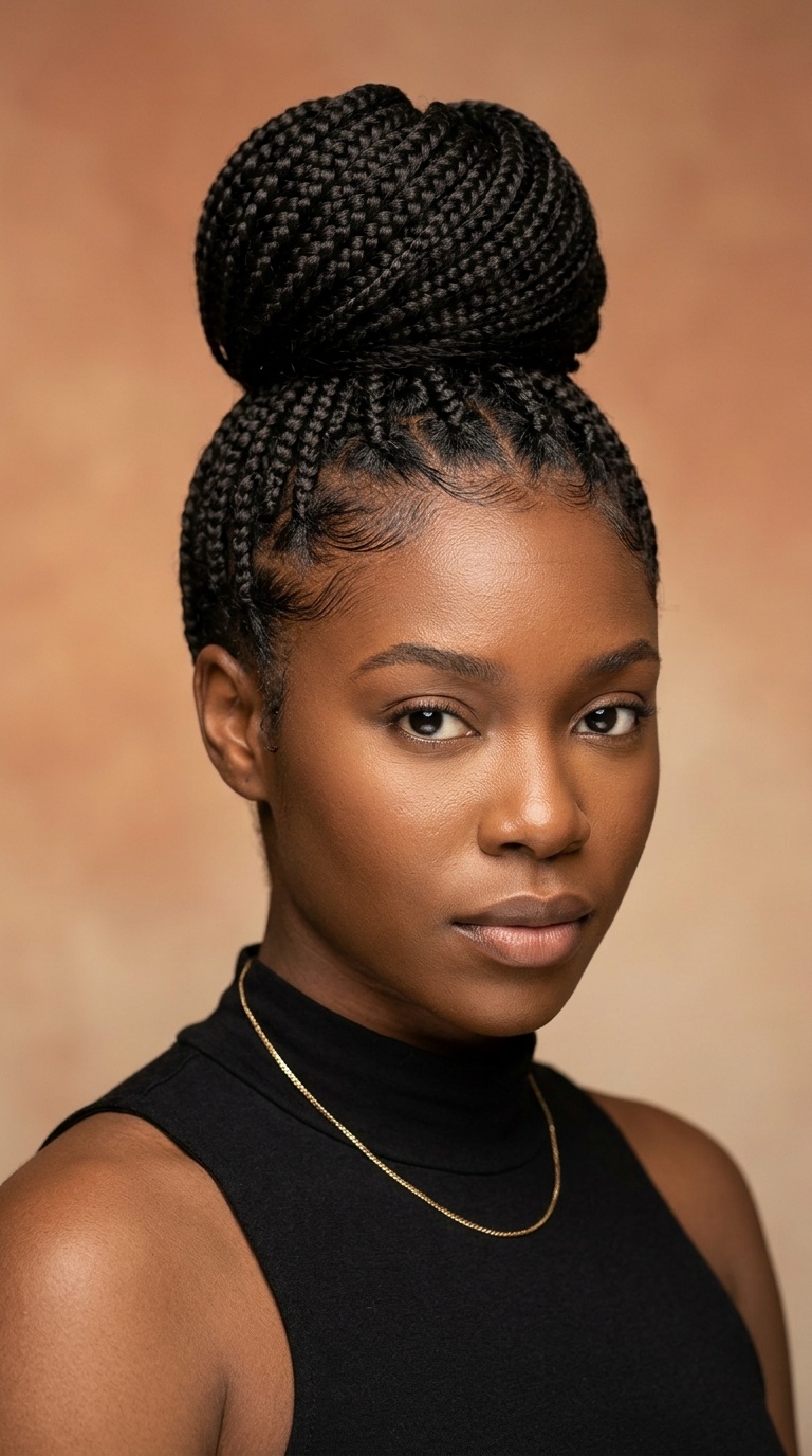 The Sleek Top Knot