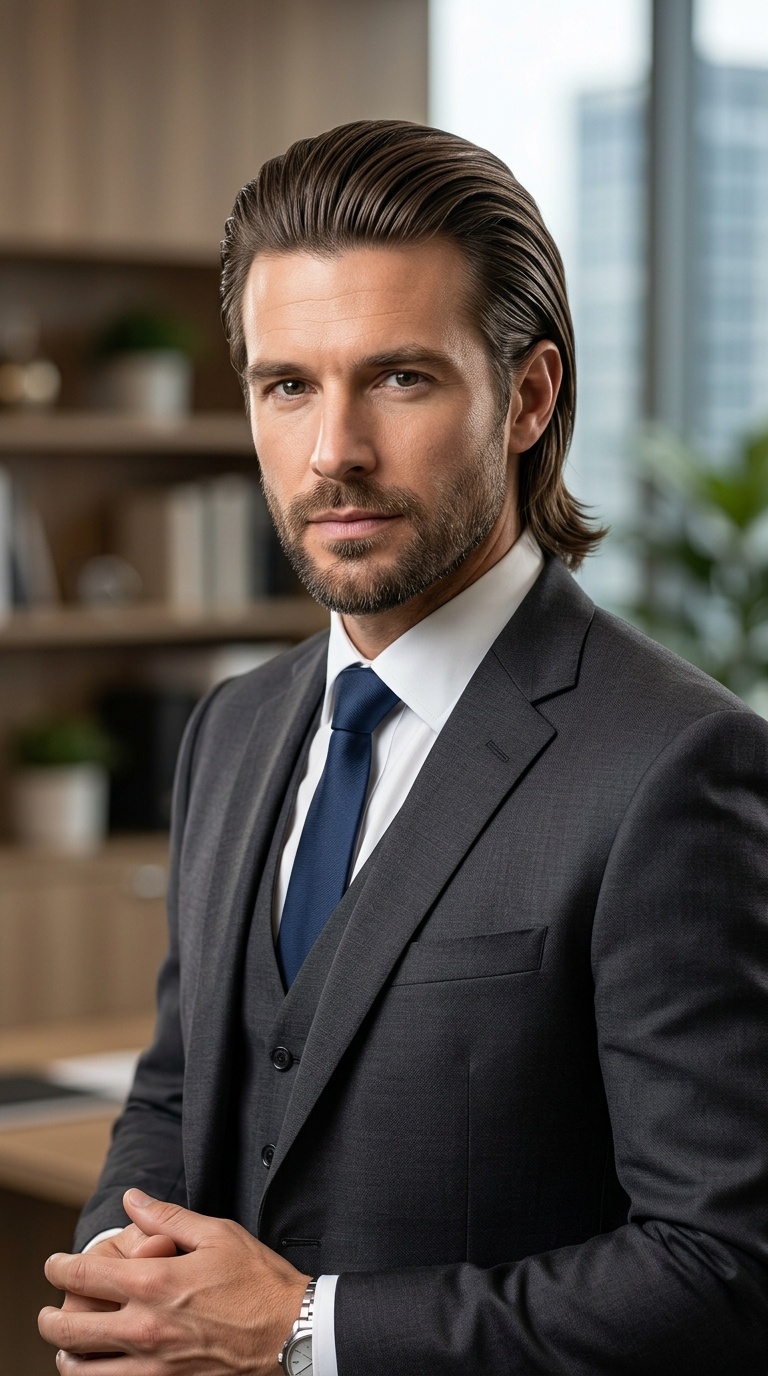 The Slicked-Back Executive Flow
