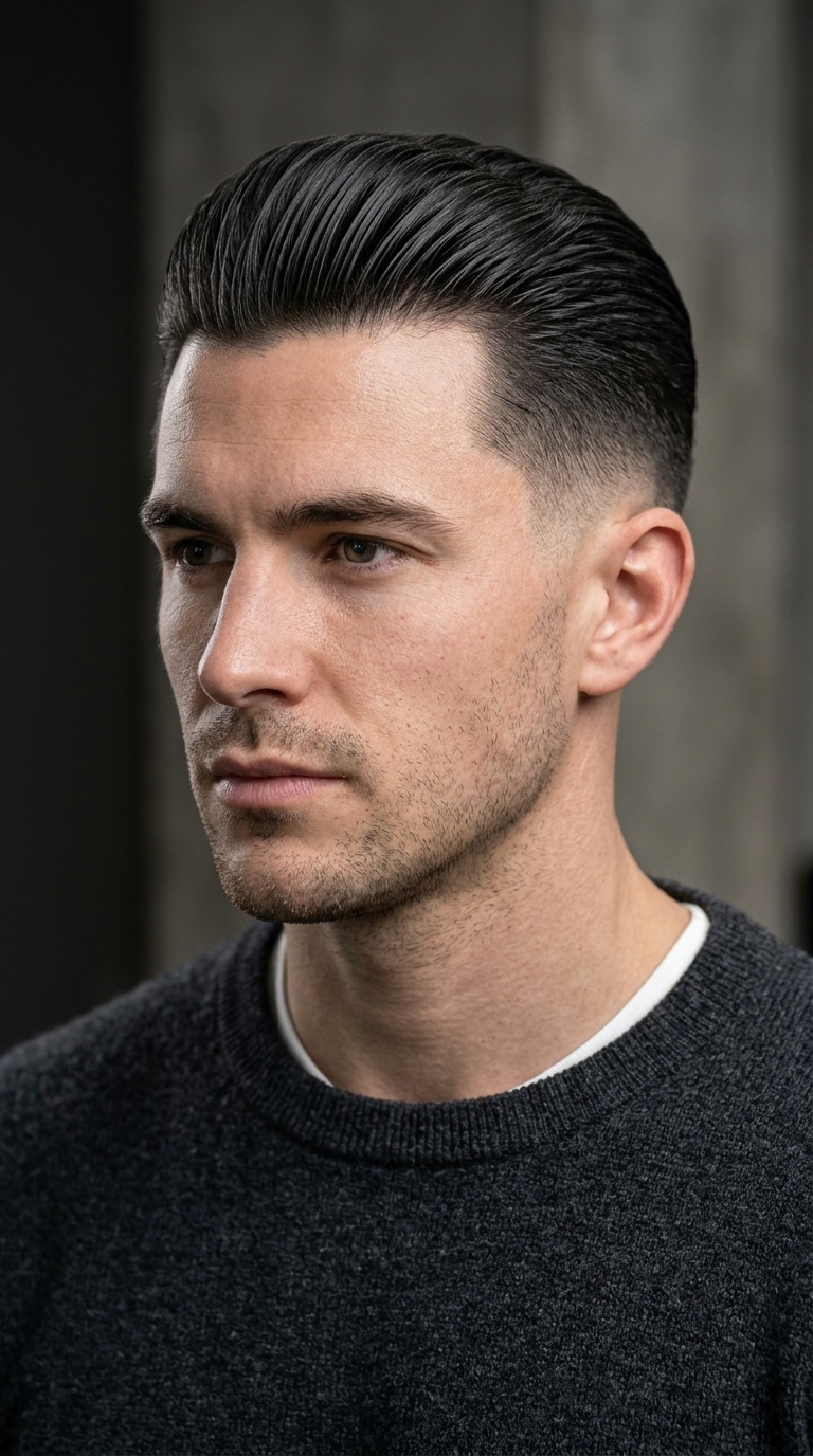 The Slicked-Back Taper