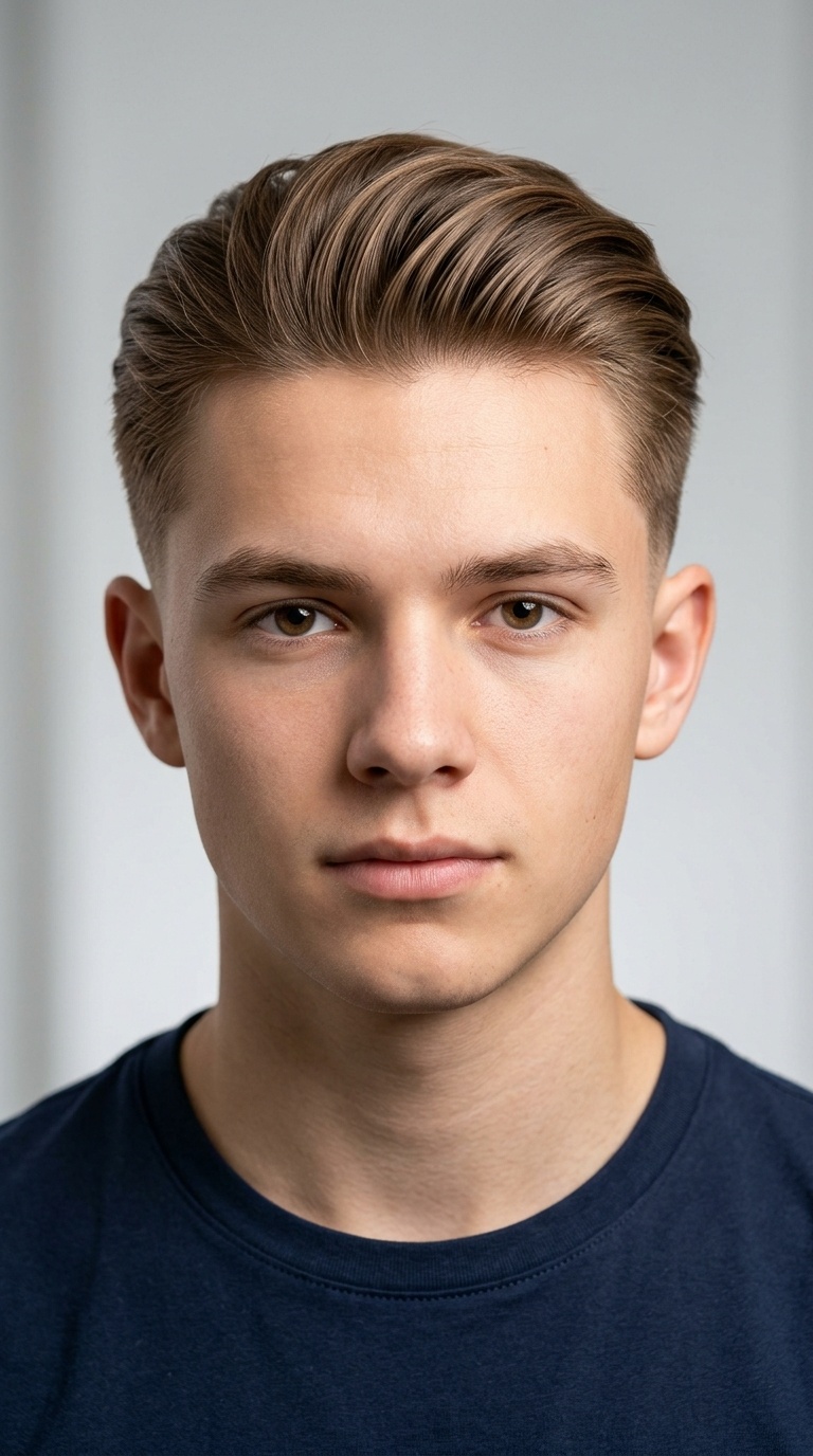The Slicked-Back Taper