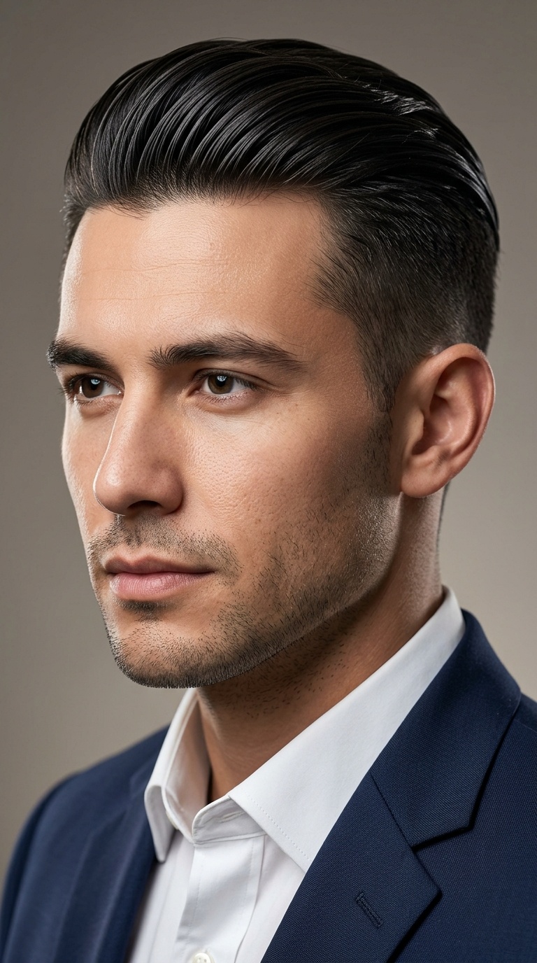 The Slicked-Back Undercut