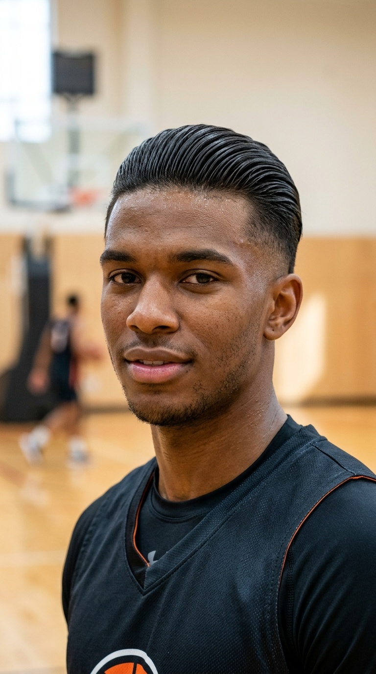The Slicked-Back Undercut