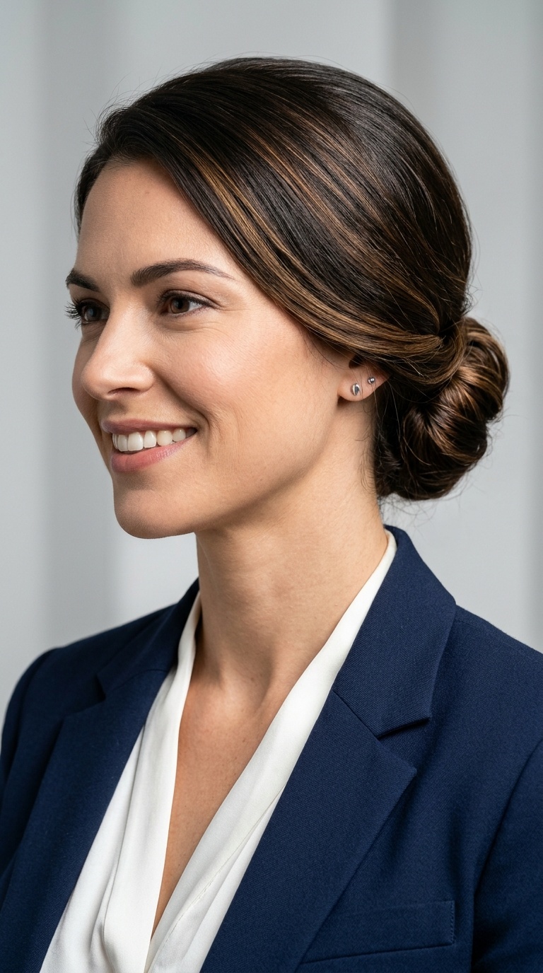 The Smooth Chignon