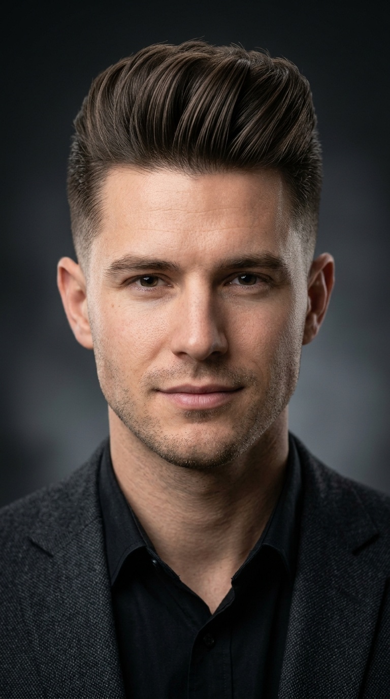 The Sophisticated Pompadour