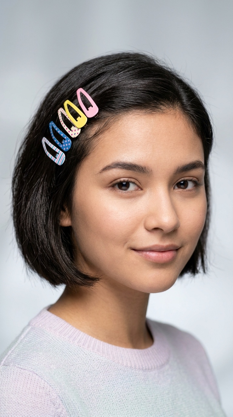The Stacked Snap Clip Look