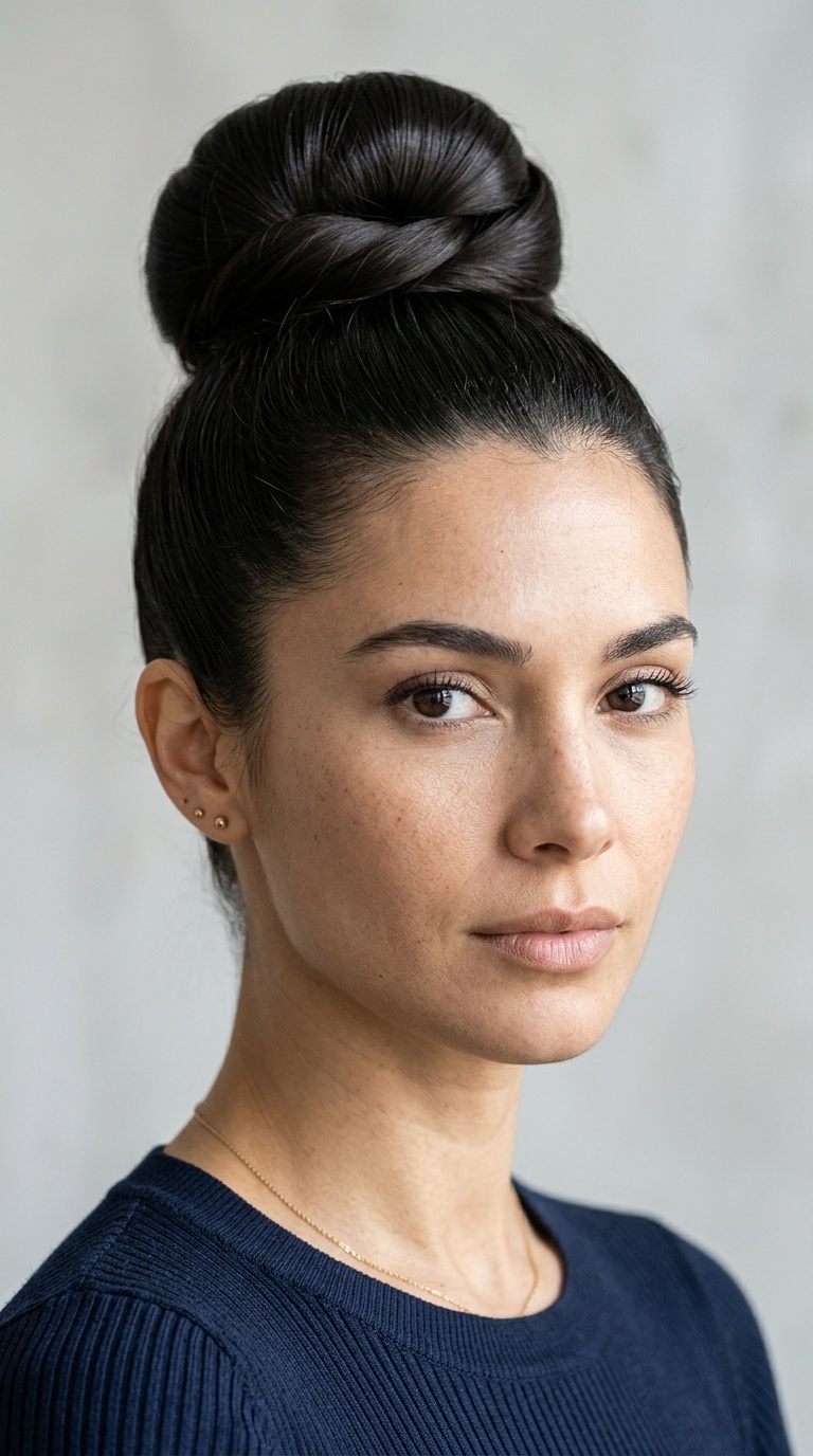 The Structured Sock Bun