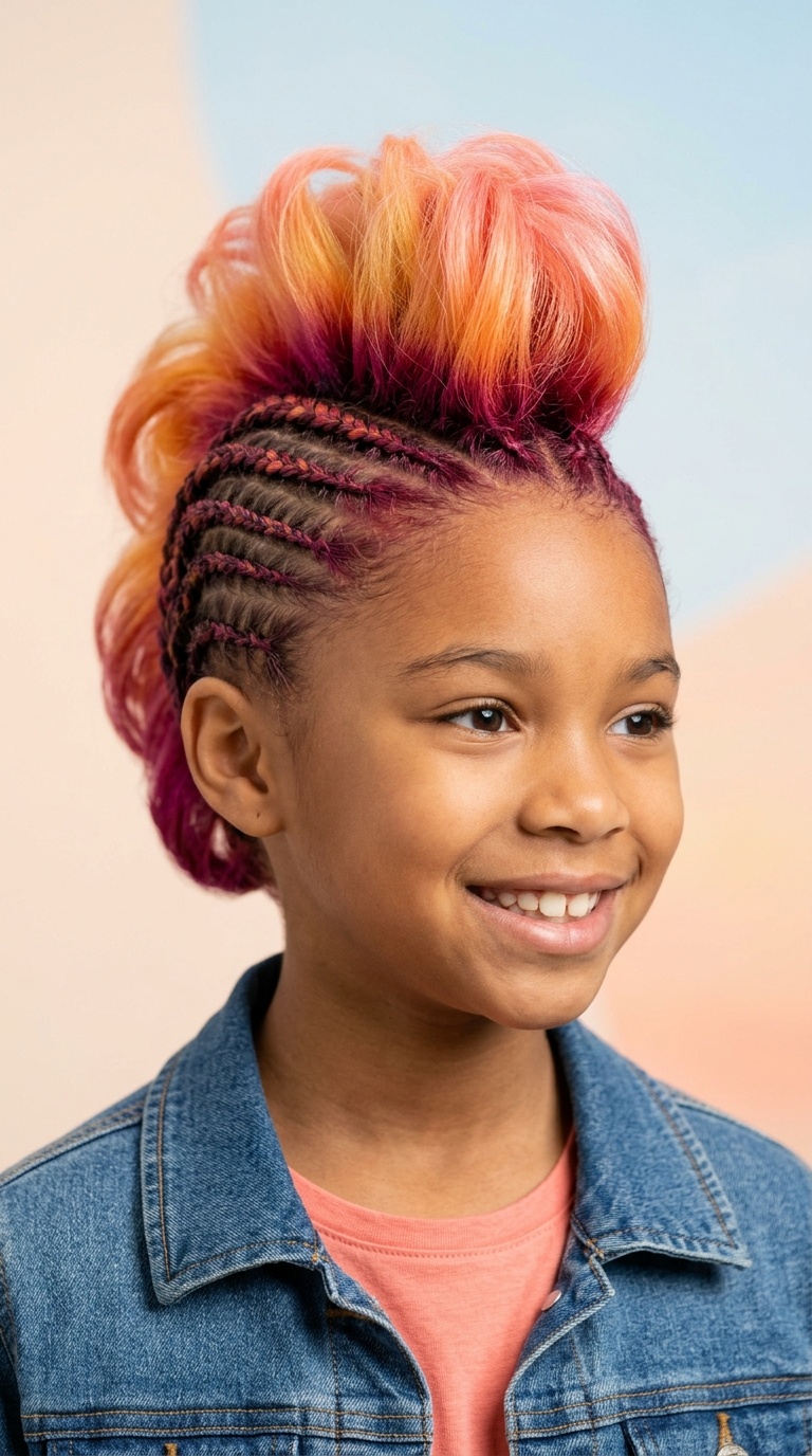 The Sunset Gradient Mohawk