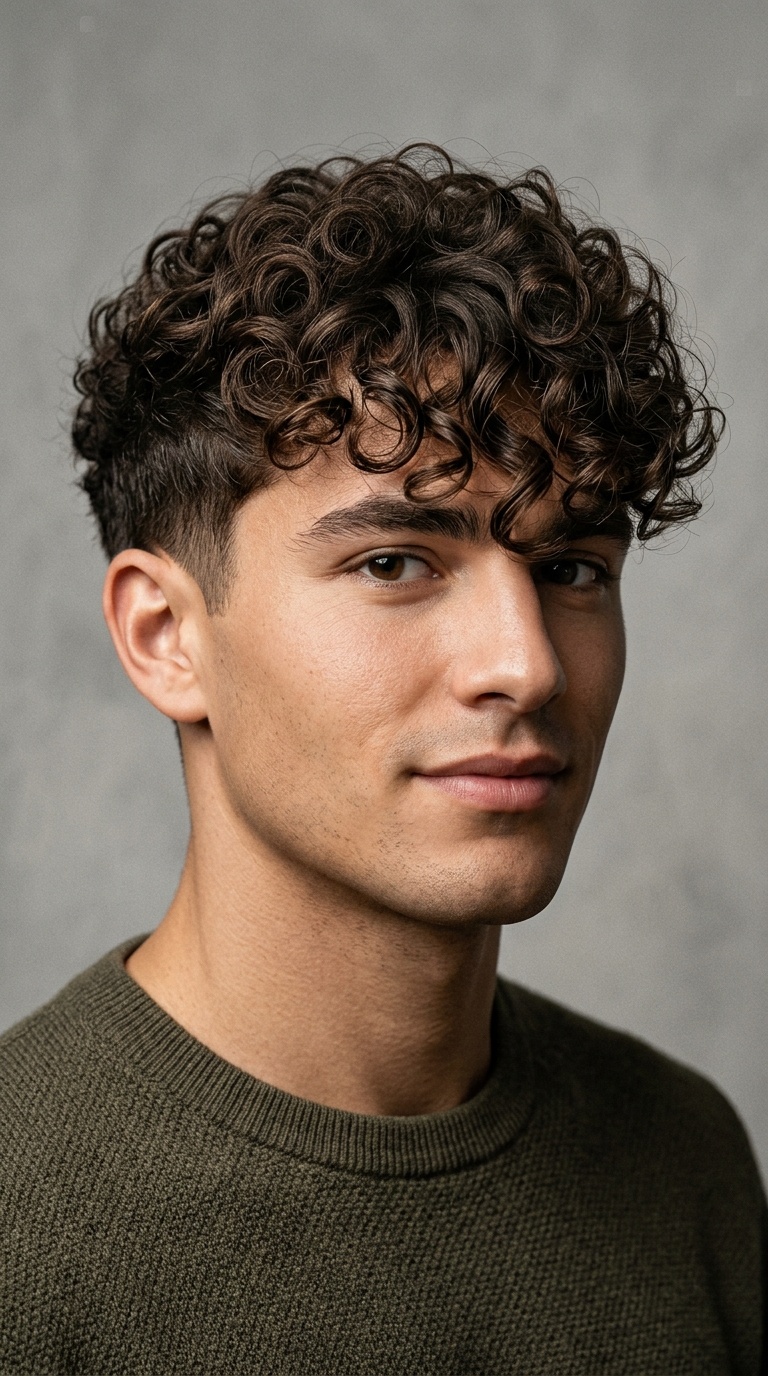 The Tapered Long Curl Fringe