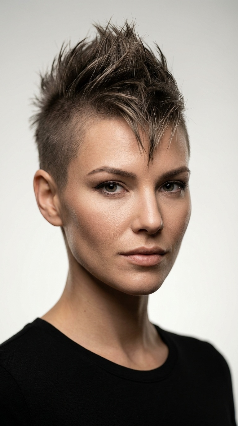 The Tapered Mohawk Pixie