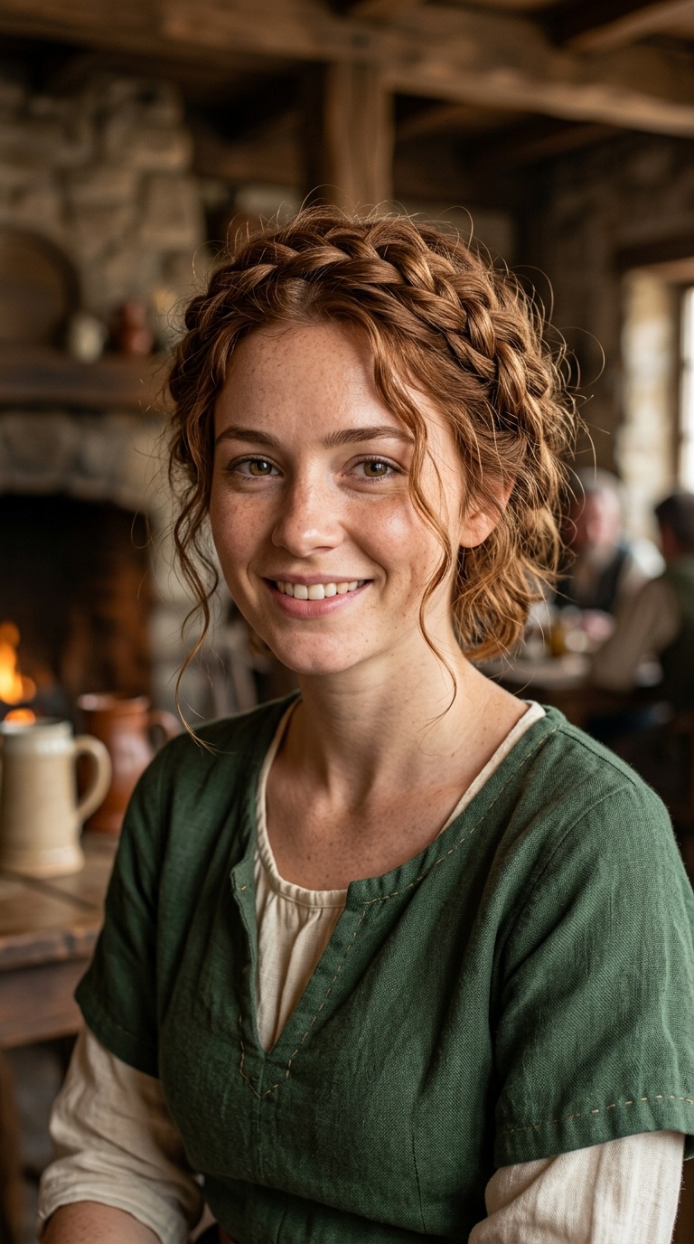 The Tavern Maid Messy Crown