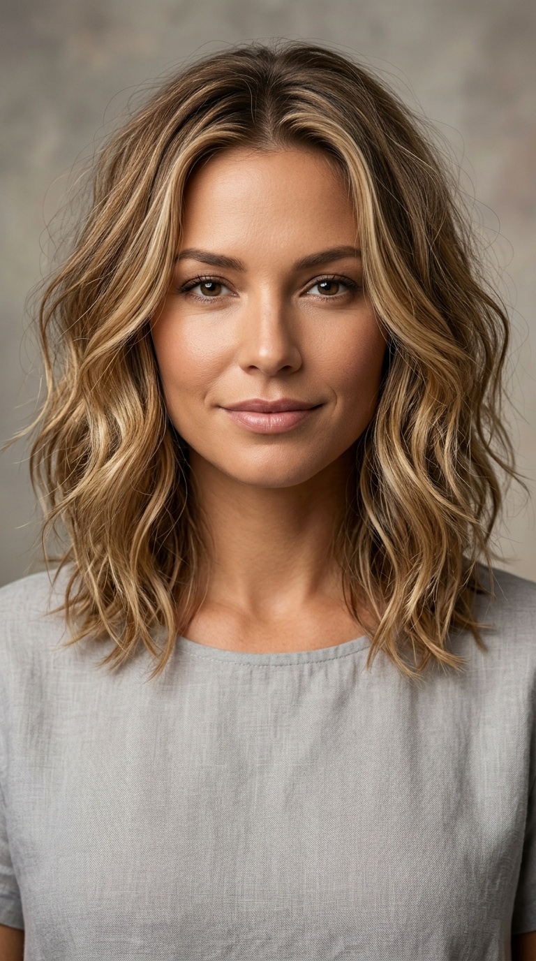 The Textured Beachy Lob