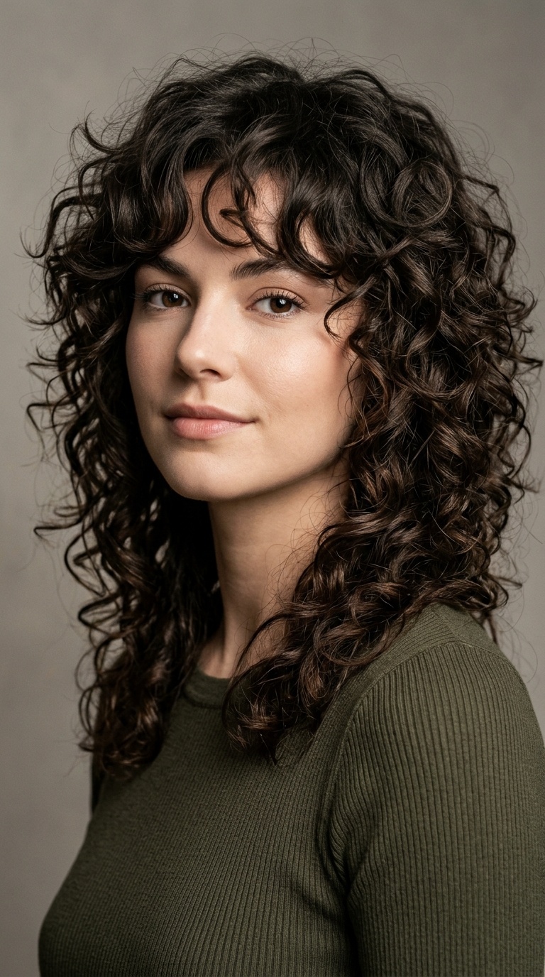 The Textured Curly Shag