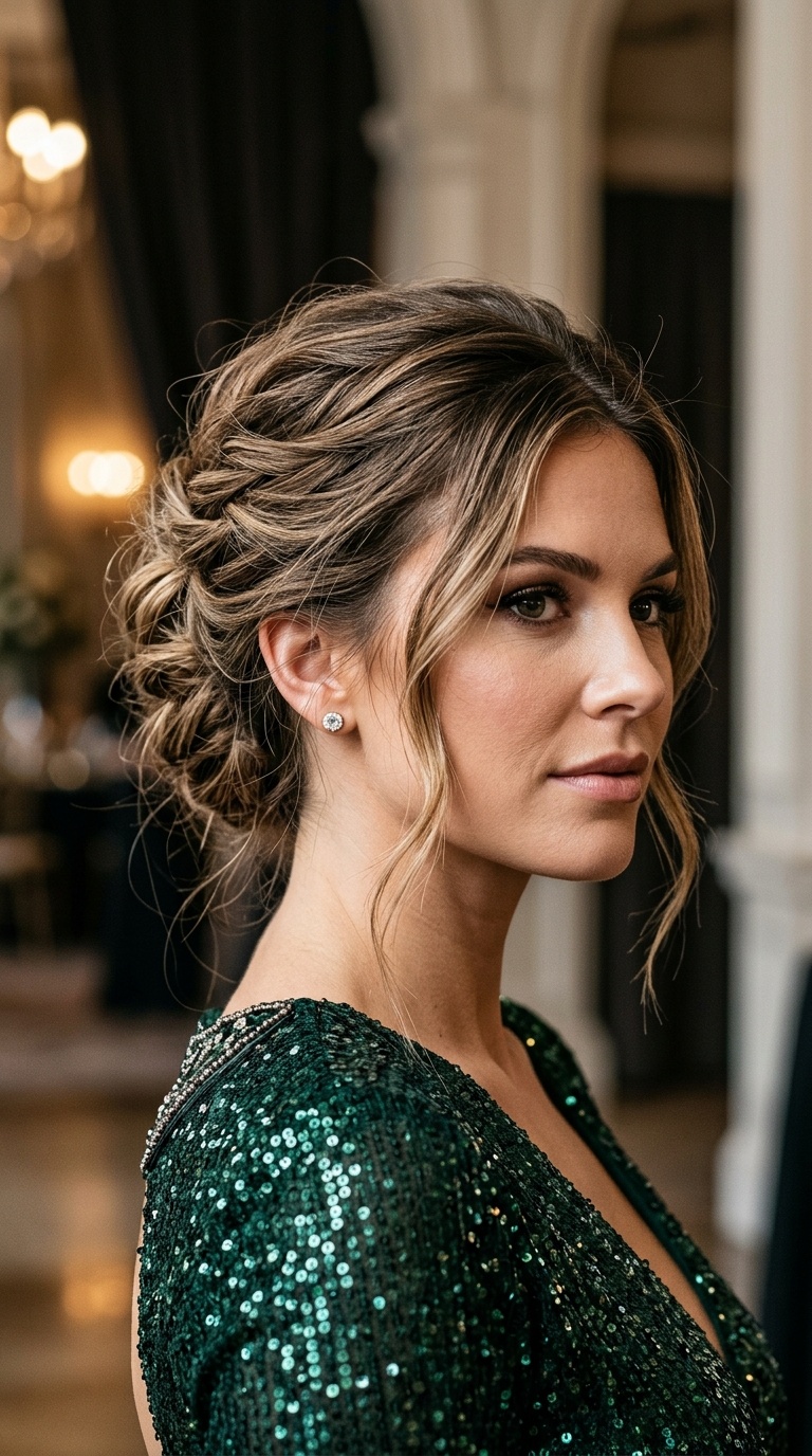 The Textured French Twist