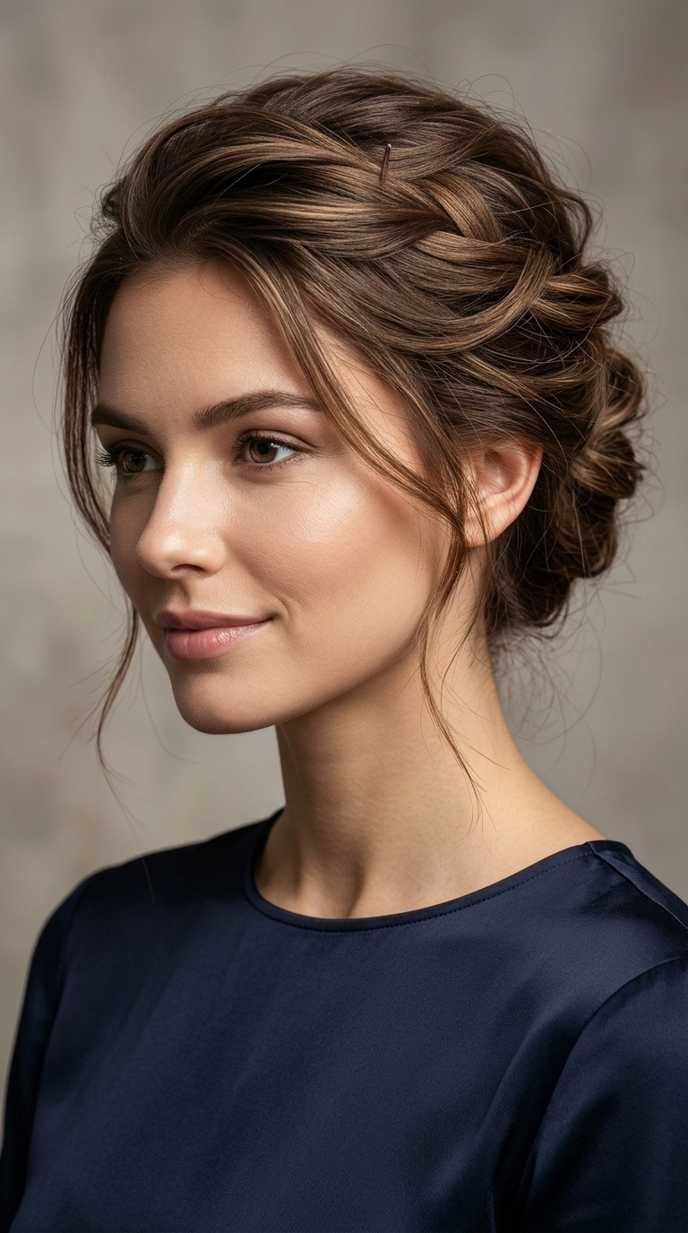 The Textured French Twist