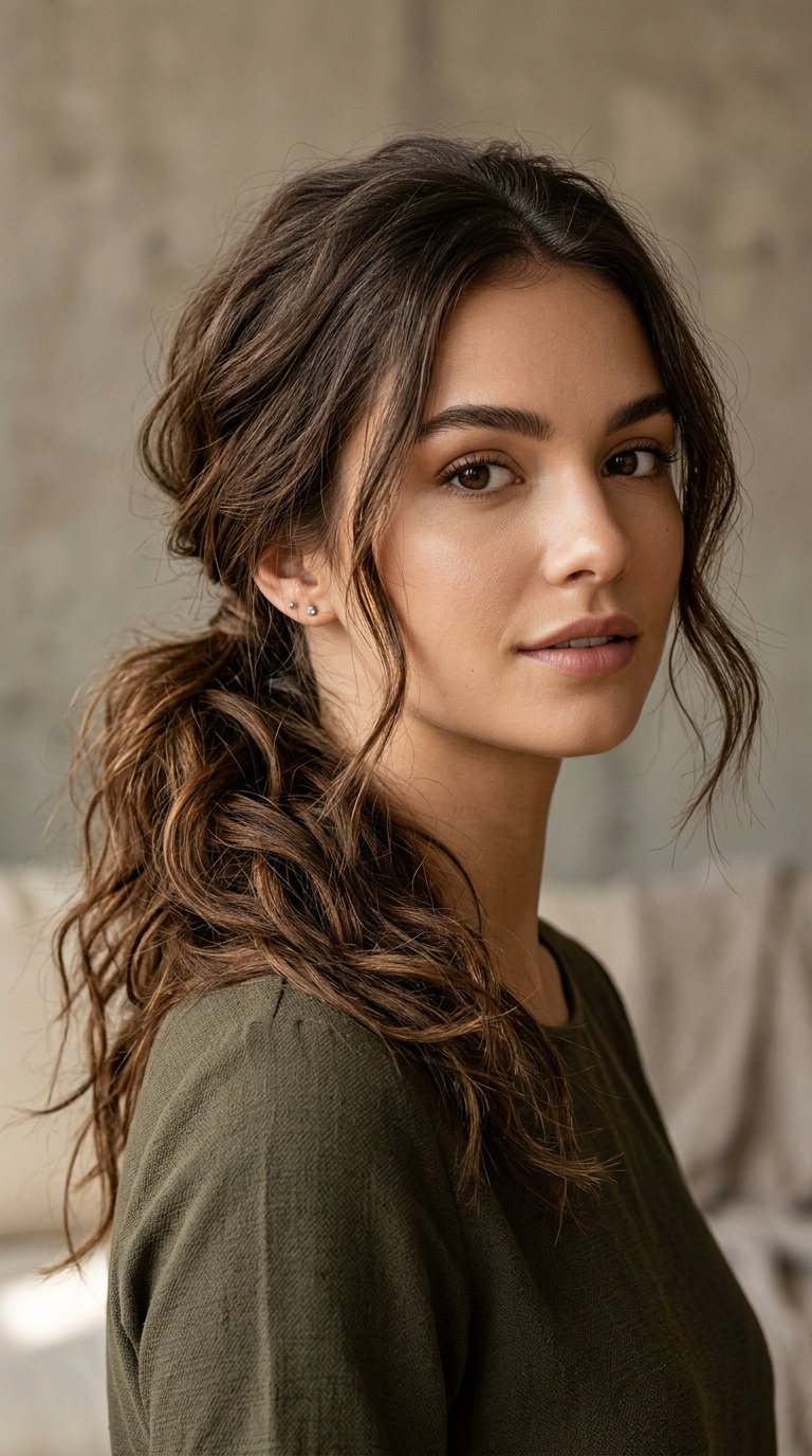 The Textured Low Messy Pony