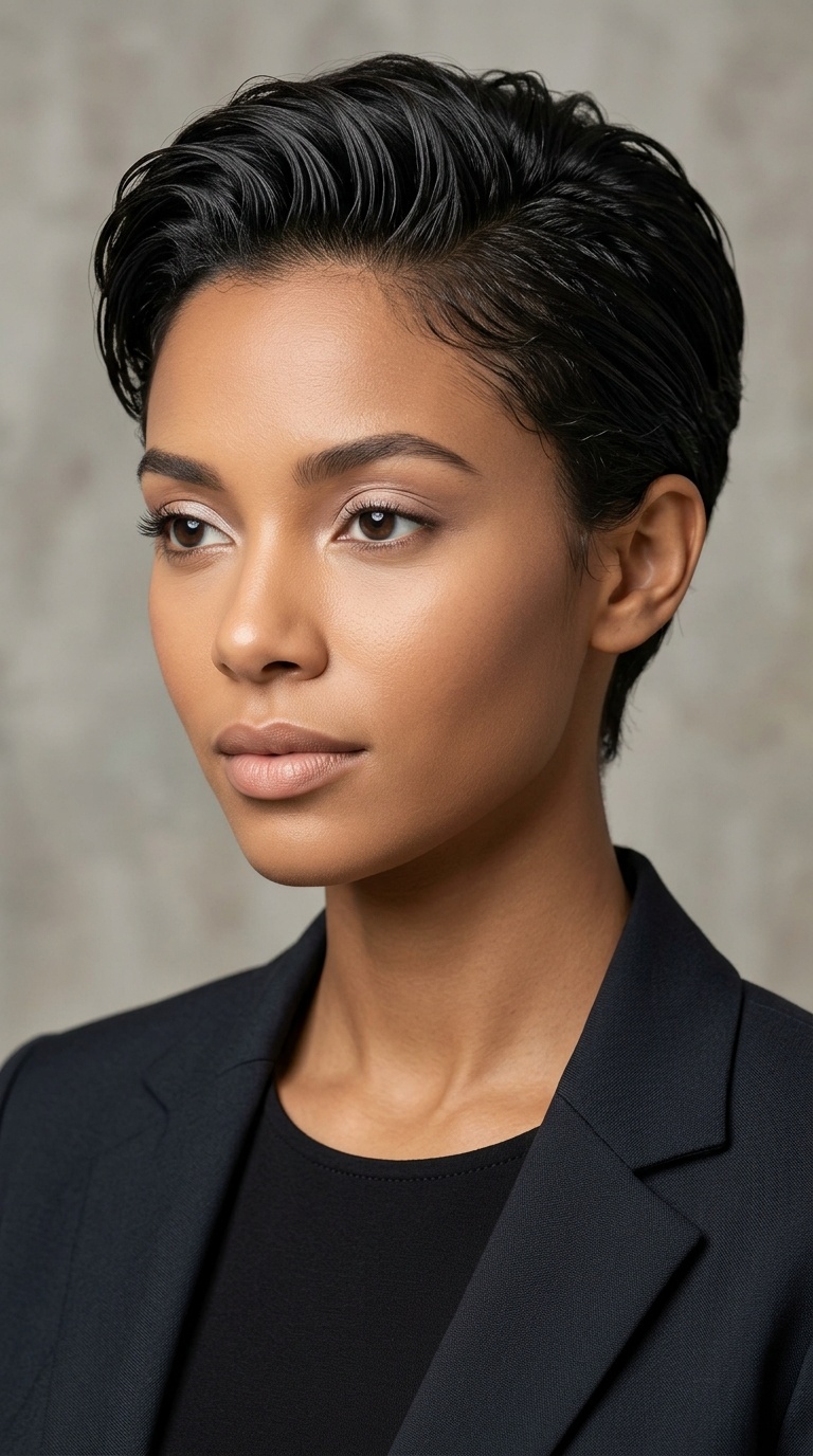 The Textured Pixie Slick