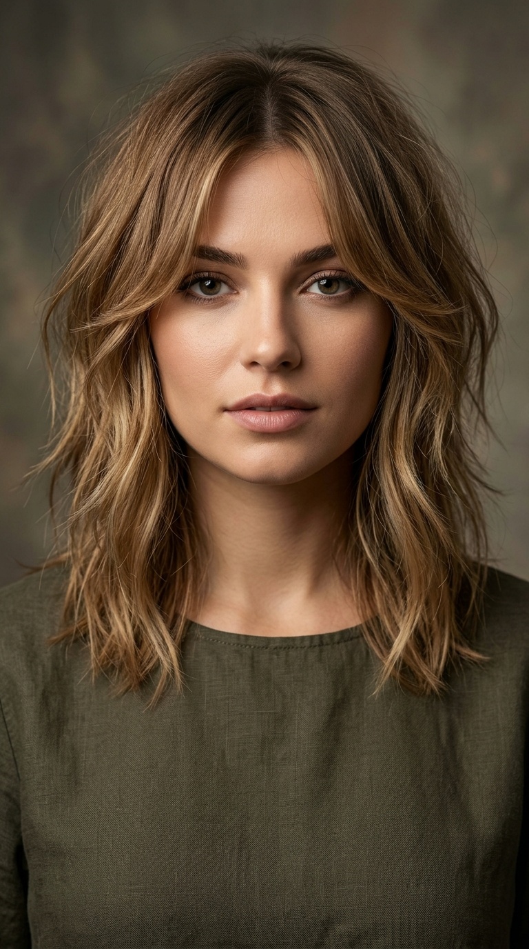 The Textured Shag with Curtain Fringe