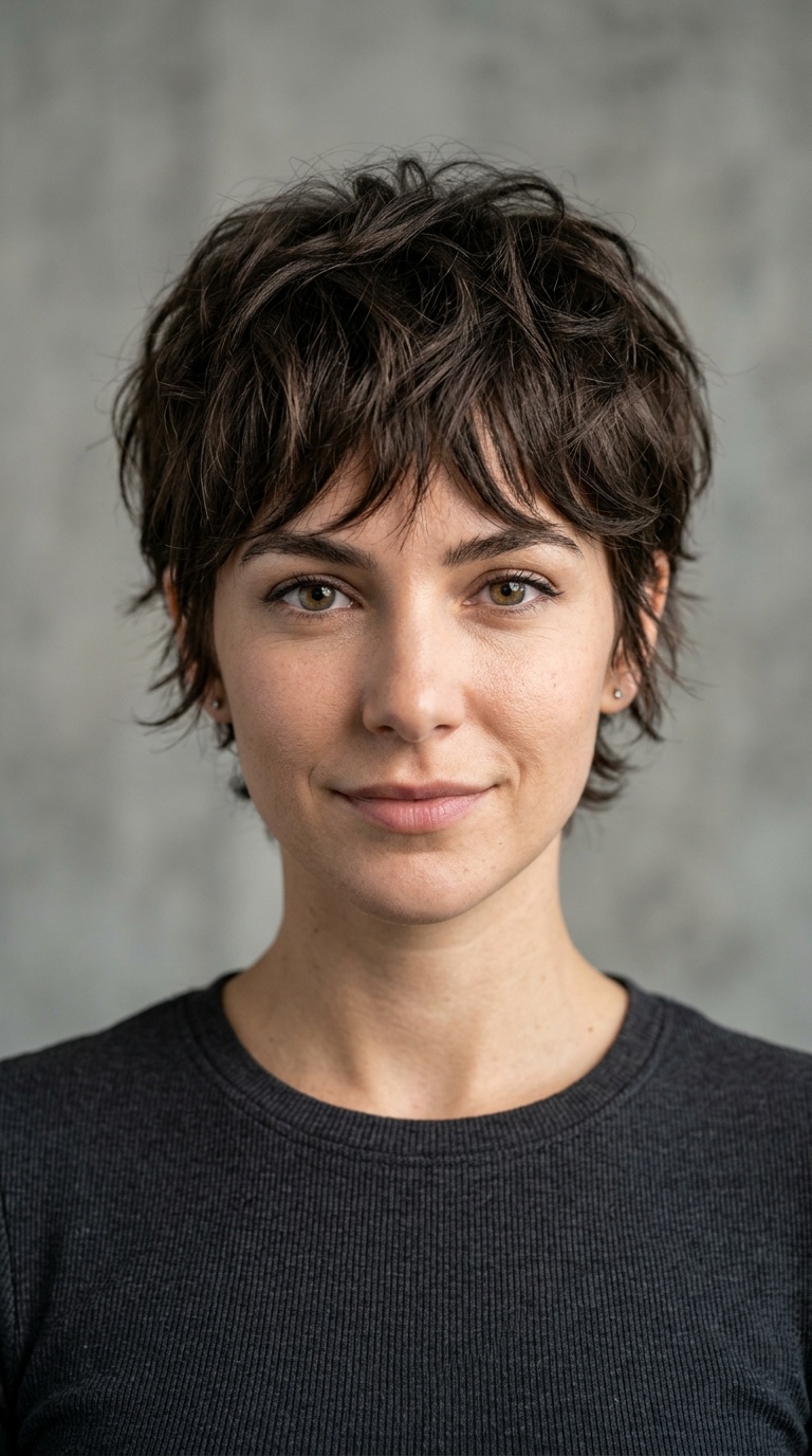 The Texturized Pixie Cut