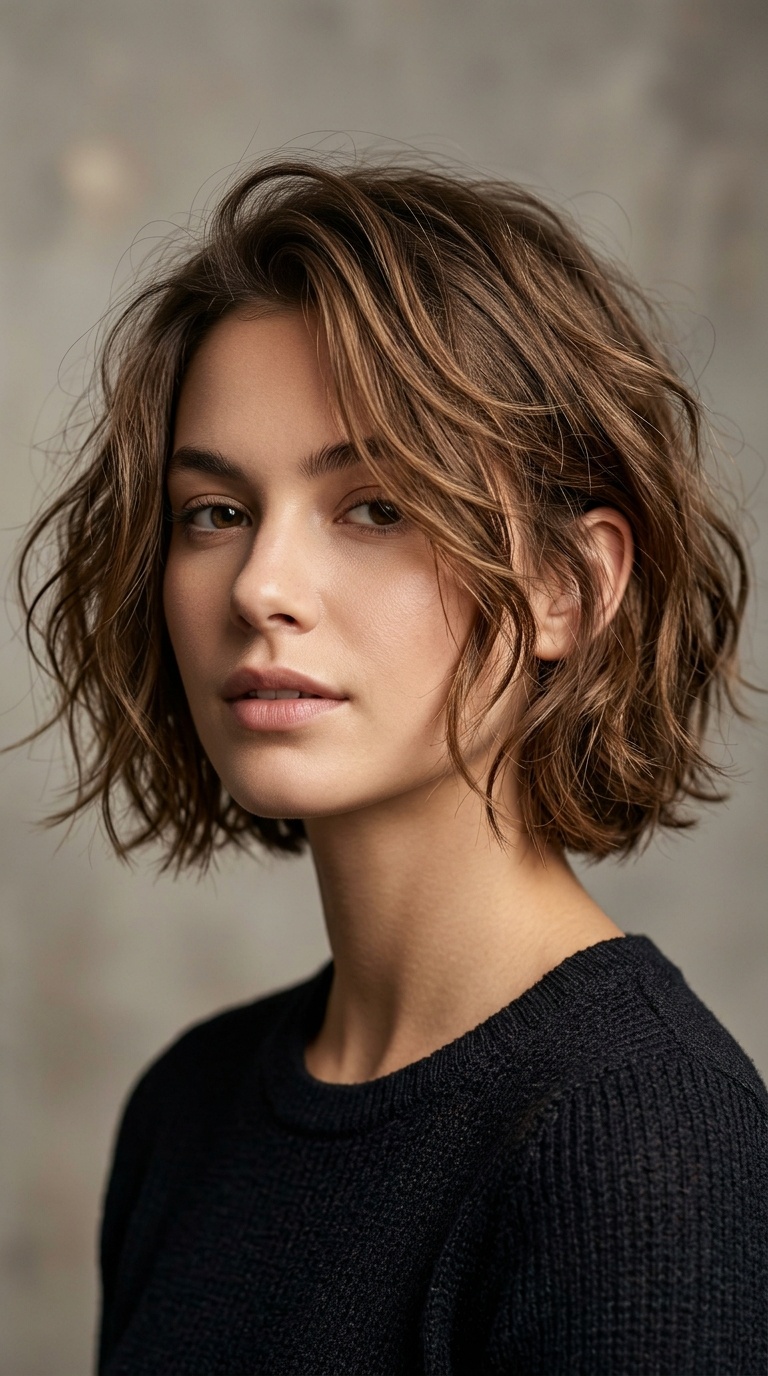 The Tousled French Bob
