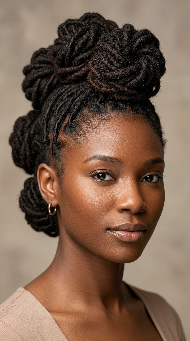 The Triple Bun Mohawk (Frohawk)