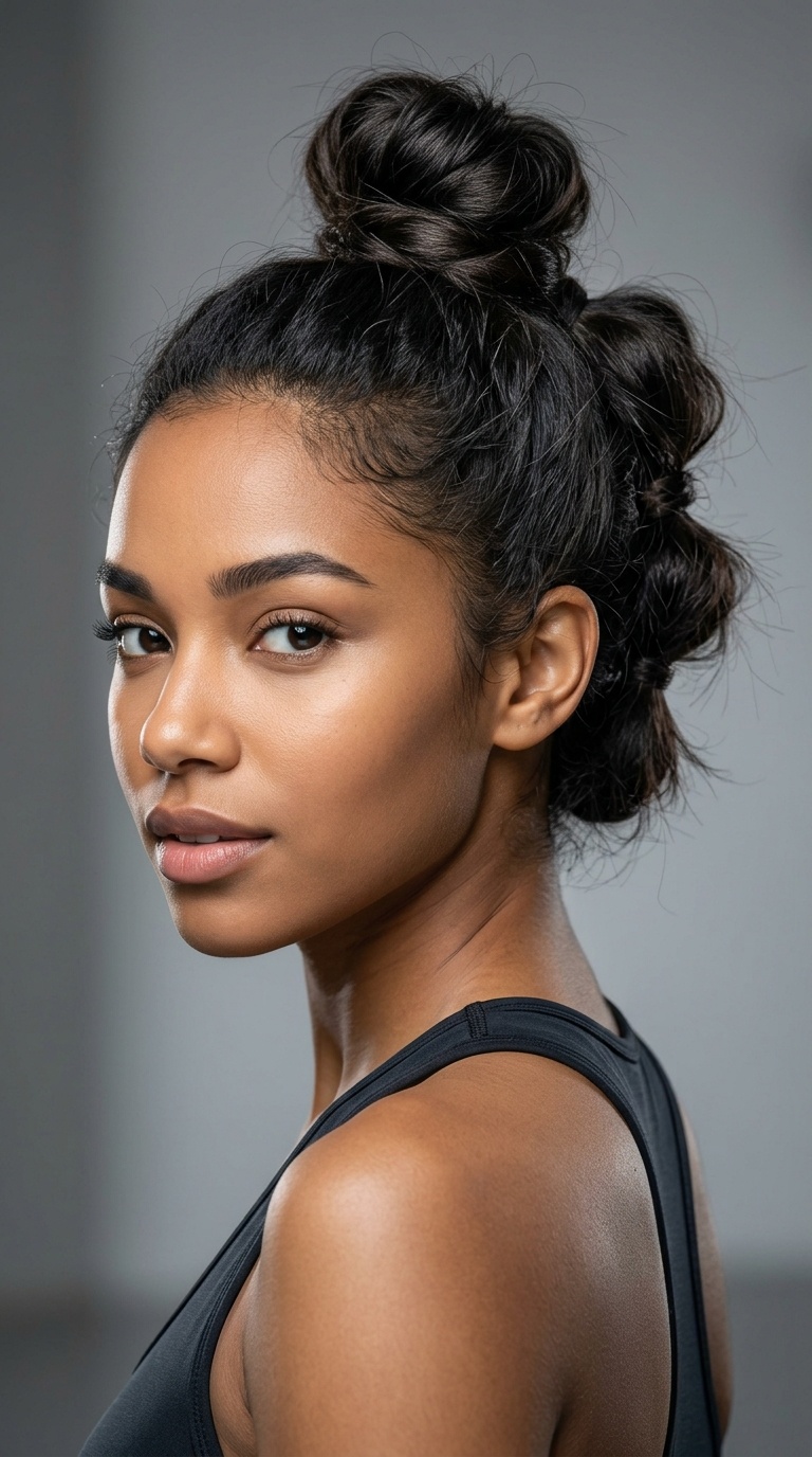 The Triple Stacked Top Knot