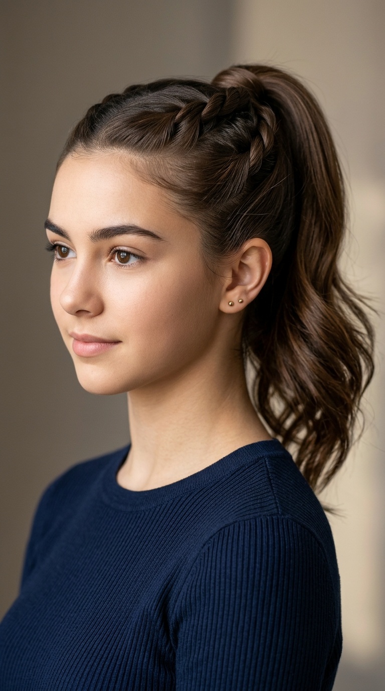 The Triple Twisted Ponytail