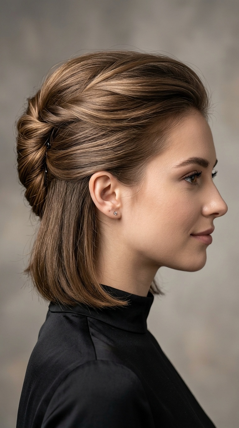 The Tucked French Twist