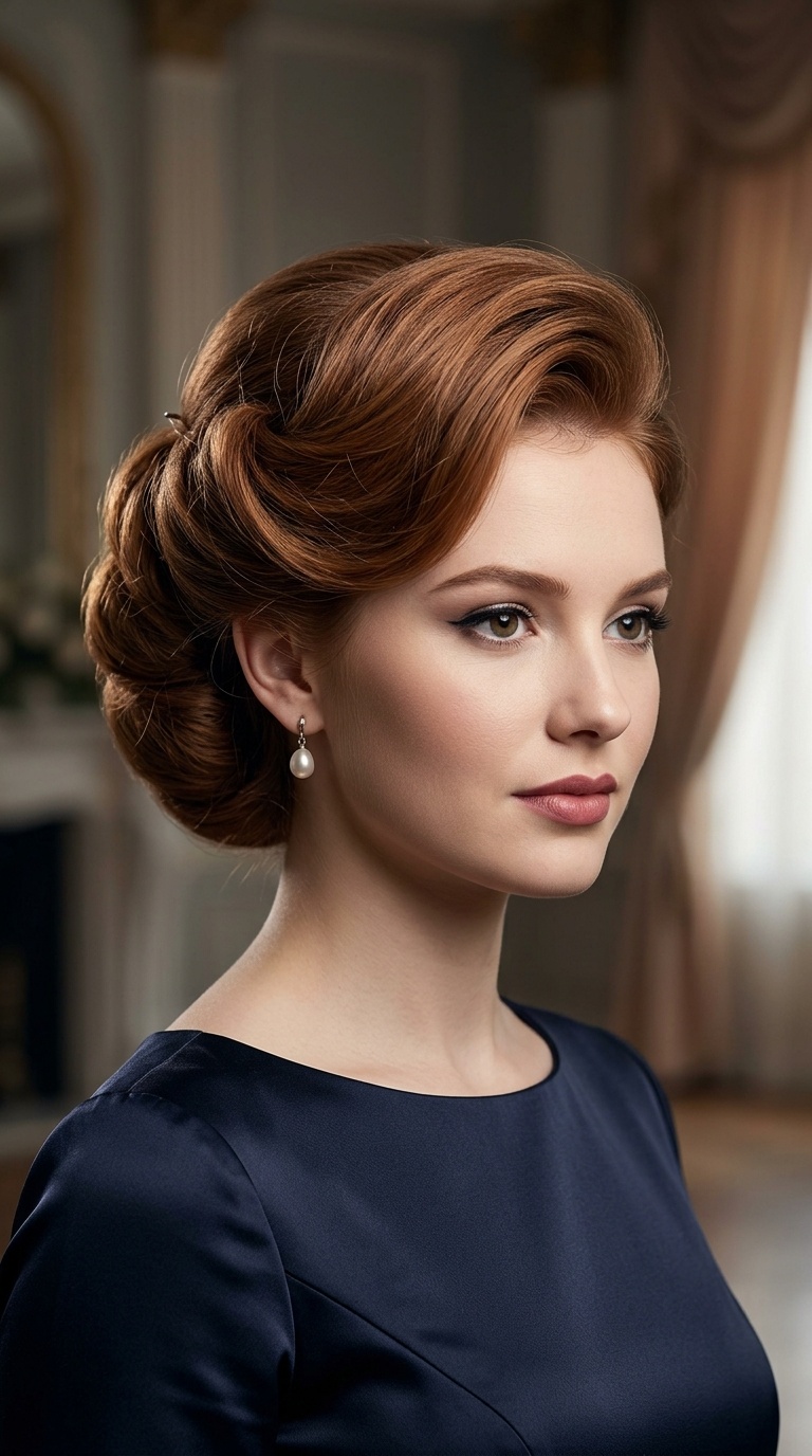The Tucked Gibson Girl Roll