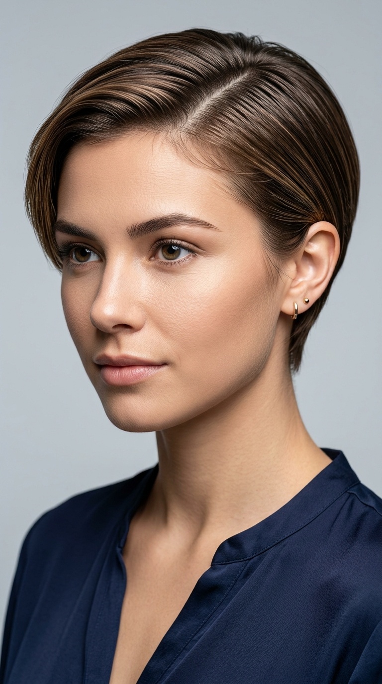The Tucked-Side Sleek Look