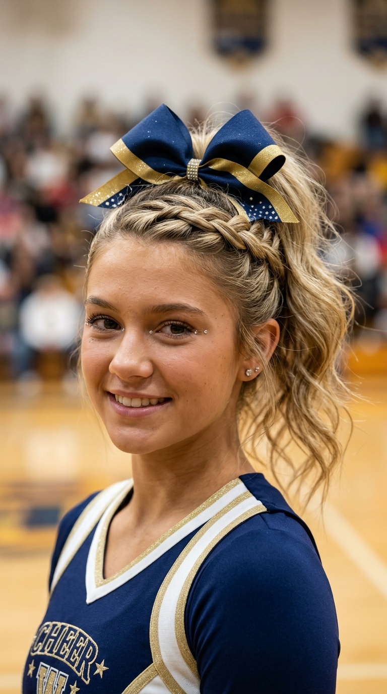 The Twisted Front High Pony