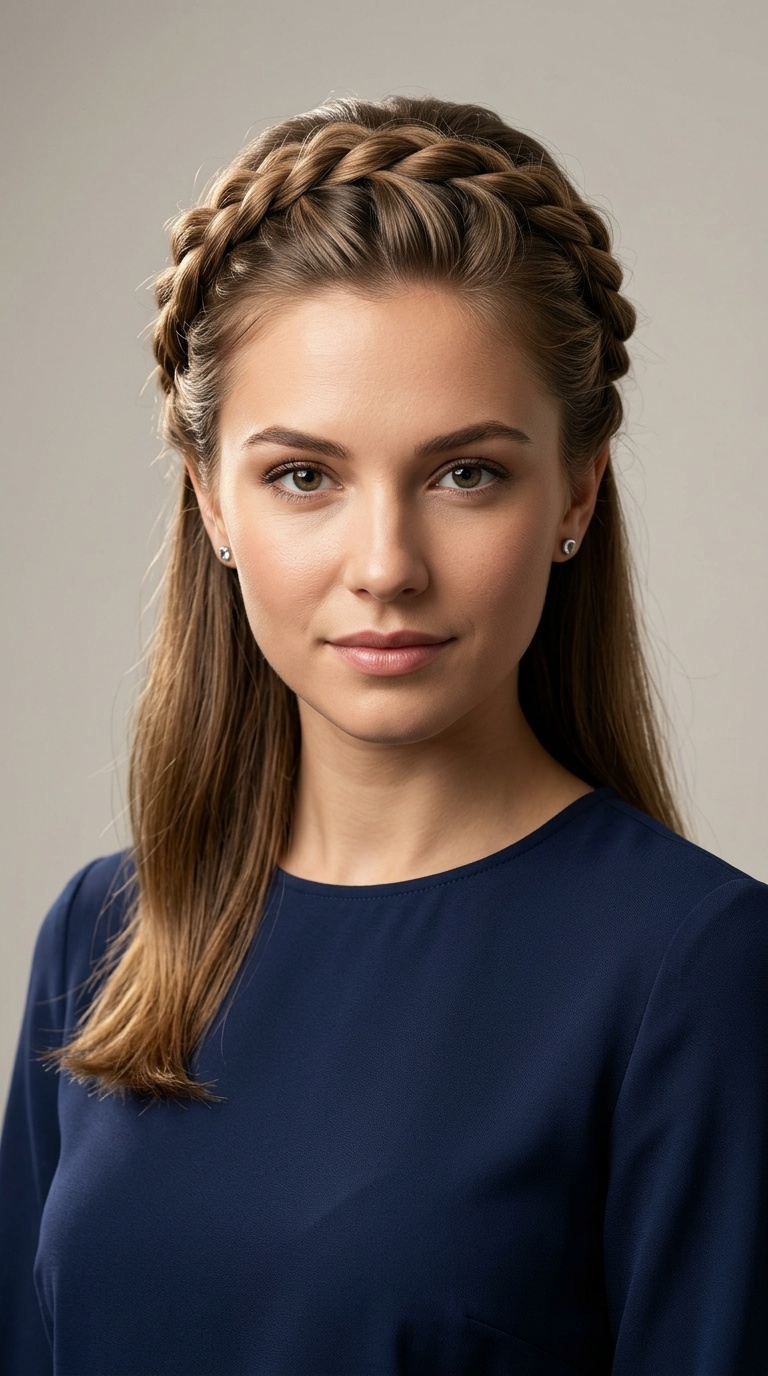 The Twisted Halo Half-Up