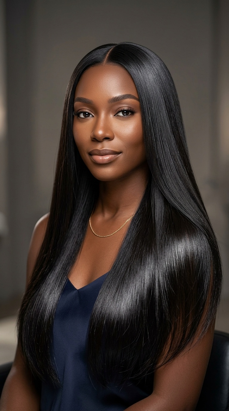 The Ultra-Sleek Liquid Silk Press