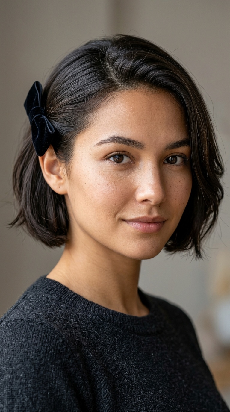The Velvet Bow Tuck