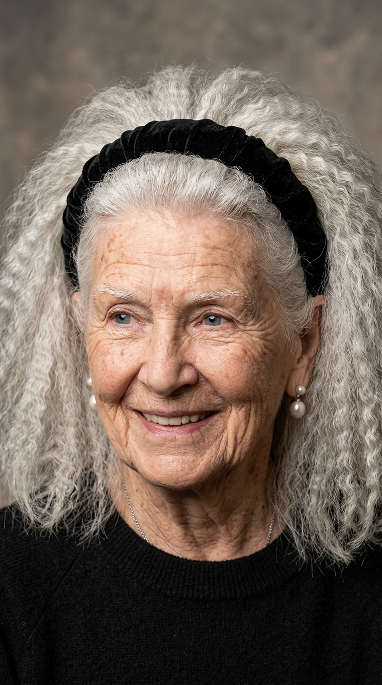 The Voluminous Headband Look
