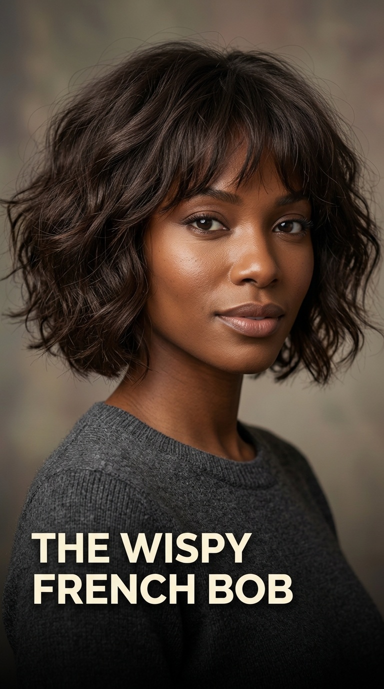The Wispy French Bob