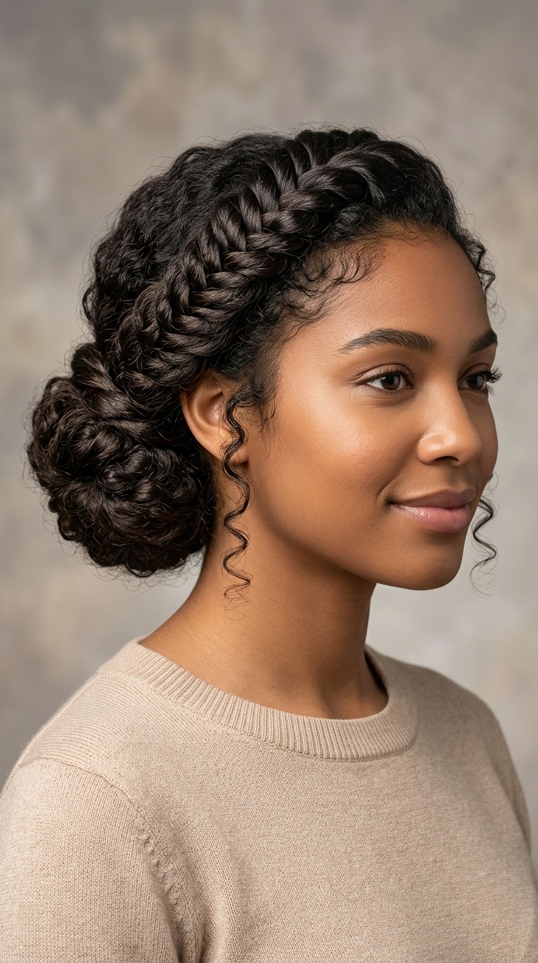 The Wrapped Fishtail Braid