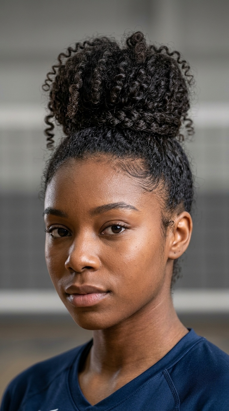 The Wrapped High Bun