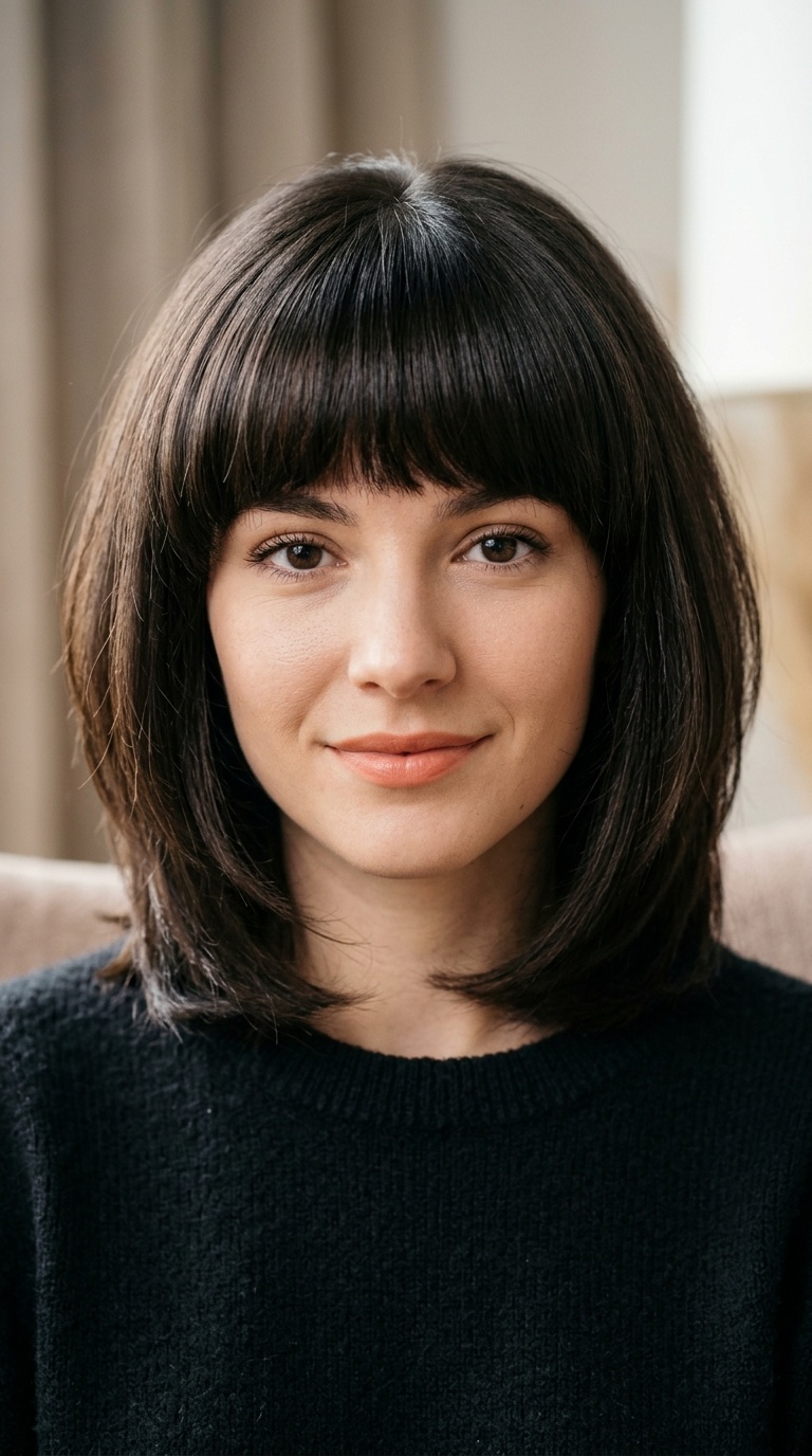 Thick Rounded Fringe